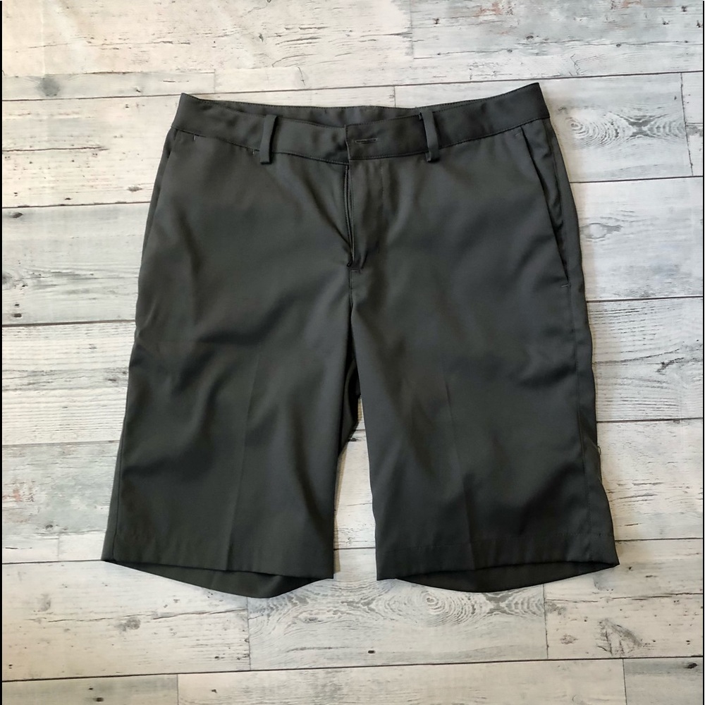 Boys Nike Dri-Fit Golf Short Grey